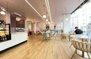 Geschäftslokal mieten in 1050 Wien, Neuwertiges Café in 1050 Wien: 150m², Top-Ausstattung