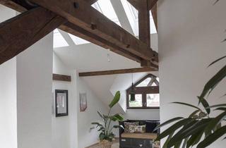 Loft kaufen in Hauptstraße 90, 6511 Zams, Das Atelier: 3-Zimmer-Dachgeschosswohnung mit Loggia & Sichtdachstuhl bis 4 Meter Höhe