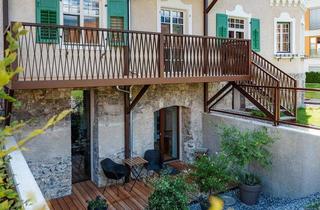 Wohnung kaufen in Hauptstraße 90, 6511 Zams, Exklusives modernes 3-Zimmer-Studio-Apartment in Denkmal-Villa mit Gewölbe, Terrasse und Gartenzugang
