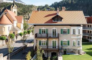 Wohnung kaufen in Hauptstraße 90, 6511 Zams, Repräsentative 4-Zimmer-EG-Wohnung in denkmalgeschützter Villa mit Balkon und Garten
