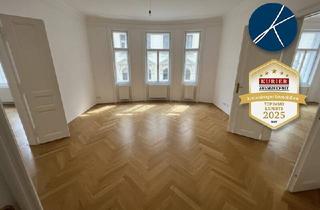 Wohnung mieten in Mariahilfer Straße, 1060 Wien, Nähe Stiftskirche (Mariahilfer Straße) U3 : Erstklassiges *Altbau-Juwel mit Balkon*