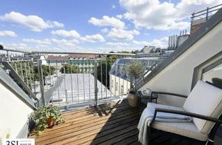 Wohnung kaufen in Halbgasse 20, 1070 Wien, Traumblick! Urbanes Wohnen– 1,5-Zimmer-Juwel im 7. Bezirk mit riesiger Dachterrasse