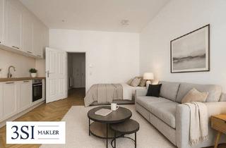 Wohnung kaufen in Hardtmuthgasse, 1100 Wien, Klein, fein, erstklassig – 1-Zimmer-Wohnung im stilvollen Altbau