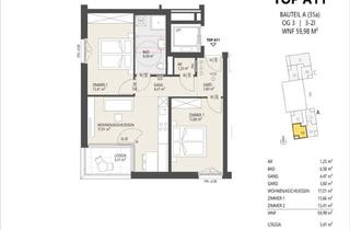 Wohnung kaufen in Schützenstraße 35/Top A 11, 6020 Innsbruck, 3-Zimmer-Wohnung, Top A11, 3.OG, Innsbruck