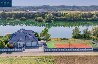 Villen zu kaufen in 3371 Neumarkt an der Ybbs, Private Seevilla mit Tennis & Wellness auf 6,2 ha – Refugium bei Ybbs an der Donau