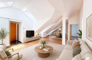 Loft kaufen in 1190 Wien, Charmante Dachgeschosswohnung mit Terrasse in Ruhelage – 19. Bezirk