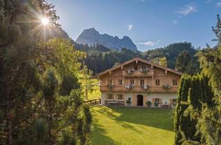 Haus kaufen in 6382 Kirchdorf in Tirol, Alpenidylle mit Charme – Historischer Landsitz in alpiner Traumkulisse