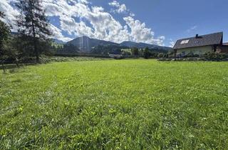 Grundstück zu kaufen in 8966 Aich, Baugrund in Aich – Sonnig, eben & wenige Minuten zum Skigebiet