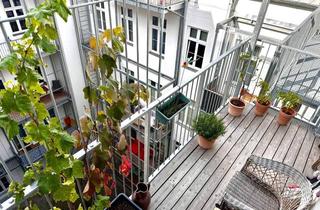 Wohnung mieten in Hartmanngasse 13, 1050 Wien, Neue Dachgeschosswohnung mit ruhigem Innenhofbalkon