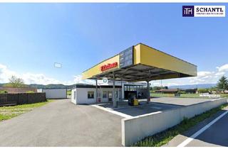 Immobilie kaufen in Haslach, 8443 Gleinstätten, HERAUSRAGEND! Modernisierte Tankstelle mit Waschanlage & Snackbereich – Perfekte Lage, großes Potenzial!
