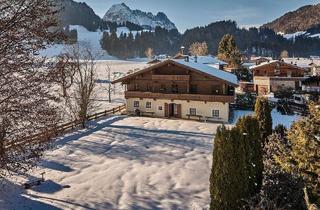 Haus kaufen in 6382 Kirchdorf in Tirol, Alpenidylle mit Charme – Historischer Landsitz in alpiner Traumkulisse