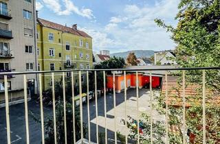 Wohnung kaufen in Wiener Straße 60A/5A, 8020 Graz, RENOVIERT I BALKON I PROVISIONSFREI I NÄHE LENDPLATZ I BADEWANNE I MODERNER SCHNITT I HAUSTIERE ERLAUBT I RUHIGE LAGE I PROJEKT WOHNEN