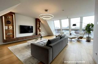 Wohnung mieten in 1090 Wien, Stilvolle Dachgeschosswohnung mit außergewöhnlicher Dachterrasse in 1090 Wien