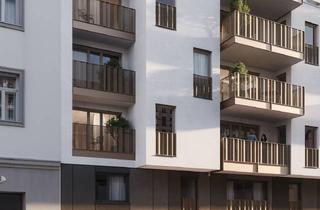 Wohnung kaufen in Hausgrundweg, 1220 Wien, Zeitgemäßes Wohnen: 2-Zimmer-Neubau mit Freifläche - Traum Anlage ERSTBEZUG