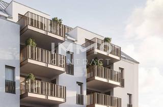 Wohnung kaufen in Hausgrundweg, 1220 Wien, Lichtdurchflutete 3-Zimmer-Dachgeschosswohnung mit Freifläche ERSTBEZUG