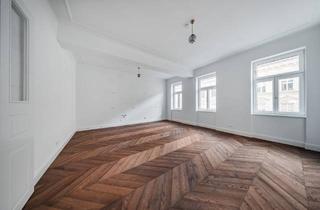 Wohnung kaufen in Rögergasse 14B/12A, 1090 Wien, ERSTBEZUG beim Servitenviertel! Generalsanierter 3-Zimmer-Altbau mit Loggia