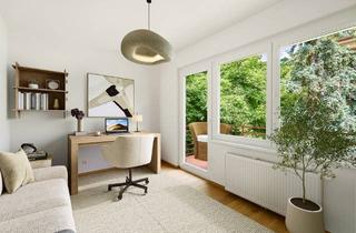 Wohnung kaufen in Salmannsdorfer Straße, American International School, 1190 Wien, GENERALSANIERTE FAMILIENIDYLLE MIT 3 SCHLAFZIMMERN (4. MÖGLICH) UND 2 BALKONEN