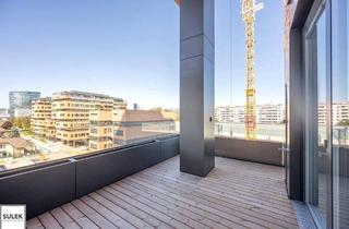 Wohnung mieten in Handelskai, 1020 Wien, Exklusiv Wohnen im Projekt Grünblick mit U2-Anbindung! 3 Zimmer Erstbezugswohnung inkl. Balkon, Poolnutzung, Fitnessraum, uvm.!