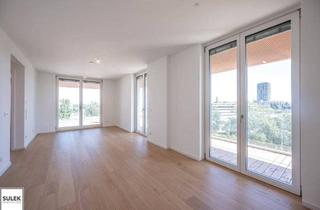 Wohnung mieten in Handelskai, 1020 Wien, Exklusive 2 Zimmer Erstbezugswohnung inkl. Balkon, Poolnutzung, Fitnessraum & vielen Extras - Projekt Grünblick an der U2!