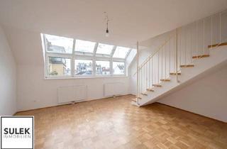 Maisonette mieten in Johann-Nepomuk-Vogl-Platz, 1180 Wien, ** ab sofort; einzigartige 3 Zimmer Maisonette Dachgeschoss Wohnung // Nähe Johann-Nepomuk-Vogl-Platz // Währing **