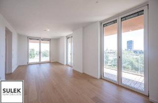 Wohnung mieten in 1020 Wien, Exklusive 2 Zimmer Erstbezugswohnung inkl. Balkon, Poolnutzung, Fitnessraum & vielen Extras - Projekt Grünblick an der U2!