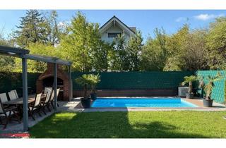 Villen zu kaufen in Altomontegasse, 1120 Wien, EINFAMILIENHAUS in GRÜNLAGE - BJ 2015 - 5 PERSONENEIGNUNG - SONNIGE RUHELAGE - POOL - UNEINSEHBARER GARTEN - WÄRMEPUMPE - KLIMA - KFZ STELLPLÄTZE usw.