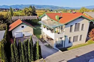 Mehrfamilienhaus kaufen in 9122 Sankt Kanzian am Klopeiner See, Gepflegtes Ein-/ Mehrfamilienhaus mit großzügigem Garagengebäude in sonniger Lage in St. Kanzian am Klopeiner See