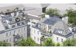 Wohnung mieten in Kutschkermarkt, 1180 Wien, ÜBER DEN DÄCHERN WÄHRINGS | TOPLAGE NÄHE KUTSCHKERMARKT | EXKLUSIVE DACHGESCHOSSWOHNUNG MIT KLIMAANLAGE | TERRASSE | ERSTBEZUG
