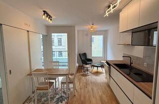 Wohnung mieten in 1170 Wien, Erstbezug: Möblierte 2-Zimmer-Neubauwohnung mit Loggia und hochwertiger Ausstattung in Hernals