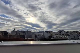 Maisonette mieten in Landstraßer Hauptstraße 32, 1030 Wien, Rochusmarkt: Dachgeschoss-Maisonette mit Fernblick im Erstbezug!