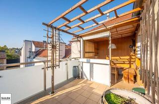 Wohnung kaufen in Bastiengasse, 1180 Wien, Bastiengasse 15: 3-Zimmer-DG-Wohnung mit separater Küche & gemütlicher, sonniger Terrasse