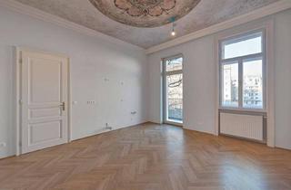 Wohnung kaufen in Schönbrunner Straße 60, 1050 Wien, Exklusiv sanierte Altbauwohnung mit Balkon, Stuckdecke und elegantem Wohnambiente