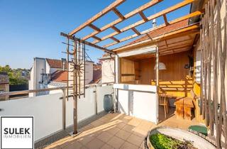 Wohnung kaufen in Bastiengasse, 1180 Wien, Bastiengasse 15: 3-Zimmer-DG-Wohnung mit separater Küche & gemütlicher, sonniger Terrasse