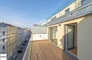 Wohnung mieten in Pazmanitengasse, 1020 Wien, Luxuriöse 2-Zimmer Wohnung mit Terrasse ~ Abendsonne genießen ~ ab Neujahr verfügbar!