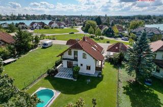 Einfamilienhaus kaufen in 2522 Oberwaltersdorf, Seezauber – Einfamilienhaus auf ca. 125 m² Wfl. am Schloßsee in 2ter Reihe zu kaufen!