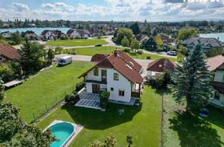 Einfamilienhaus kaufen in 2522 Oberwaltersdorf, Seenahe Lage mit Badeplatz – Einfamilienhaus am Schloßsee (2. Reihe) inkl. Seezugang, ca. 125 m² Wfl.