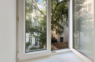 Wohnung kaufen in Schweidlgasse, 1020 Wien, Altbau trifft City-Vibes – charmante 1,5-Zimmer-Wohnung im Nordbahnviertel - Innenhof Grünblick inklusive
