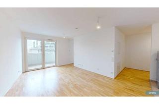 Wohnung mieten in Janis-Joplin-Promenade, 1220 Wien, orea | Moderne 2-Zimmer Wohnung mit Balkon und und herrlichem Ausblick in der Seestadt | Smart besichtigen · Online anmieten