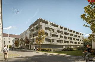 Wohnung mieten in Mörikeweg, 4020 Linz, Neubau - Erstbezug, XL-Balkon (18 m²) mit Zugang vom Wohn- u. Schlafzimmer, hochwertige Ausstattung inkl. Deckentemperierung, Fußbodenheizung