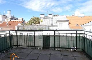 Maisonette mieten in 1050 Wien, **DACHGESCHOSSMAISONETTE AUF GENERALSANIERTEM ALTHAUS. 2 BALKONE, SONNIG