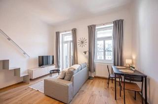 Wohnung mieten in 1020 Wien, Short-term apartment in walking distance to AUGARTEN, 1-6 months, fully furnished with balcony!