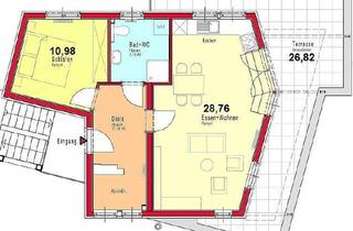 Penthouse mieten in 8010 Graz, Provisionsfrei: Penthousewohnung mit Terrasse in sonniger Grünruhelage