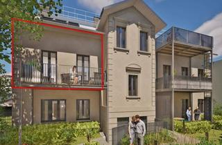 Wohnung kaufen in Grenzgasse, 2344 Maria Enzersdorf, GG5 - BESTPREIS FÜR TOPQUALITÄT - TOP 3 - Charmante 3-Zimmer Wohnung in revitalisiertem Altbau mit Balkon
