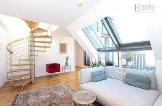 Penthouse kaufen in 1190 Wien, 5 Zimmer Penthouse-Duplex | 360°-Panoramablick über Wien | zwei Garagenplätze Optional