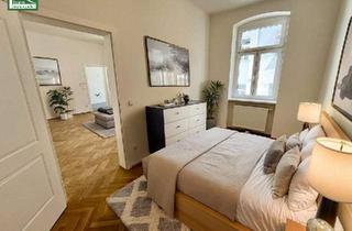 Wohnung kaufen in Vorgartenmarkt, 1020 Wien, Wohnen in begehrter Lage im schönen Altbau - Stuwerviertel - Nähe Vorgartenmarkt! Zum Teil mit Balkon. - WOHNTRAUM