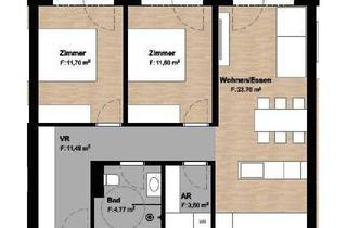 Wohnung mieten in 6322 Kirchbichl, 3 Zimmer Wohnung mit Loggia - Erstbezug