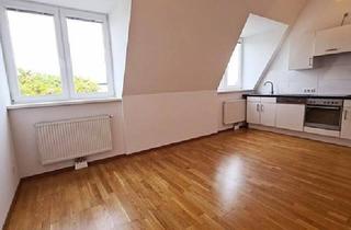 Wohnung mieten in Gregor-Mendel-Straße, 1190 Wien, TÜRKENSCHANZPARK, Gregor-Mendel-Straße, 43 m2 Dachgeschoß, 2 Zimmer, Komplettküche, Duschbad, Parketten, Ruhelage