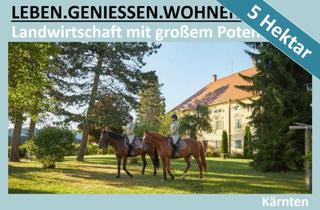 Bauernhäuser zu kaufen in 9201 Krumpendorf, LANDWIRTSCHAFT MIT GROßEM HERRENHAUS