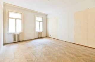 Wohnung kaufen in 2500 Baden, Charmante Altbauwohnung in einer der Bestlagen Badens - mit Terrasse und Aufzug - sanierungsbedürftig mit viel Potential