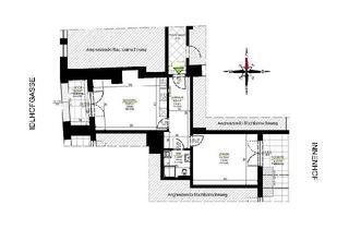 Wohnung mieten in Idlhofgasse 59, 8020 Graz, Erstbezug: Sanierter 2 ZIMMER-Altbau + ruhige Terrasse 8,5m² + verglaste Loggia 5,2m² + neue Einbauküche + neue Sanitäranlagen!